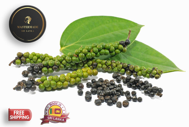 Ceylon Black Pepper Whole Seeds 100% Organic Natural Pure High Premium A-Grade gallery