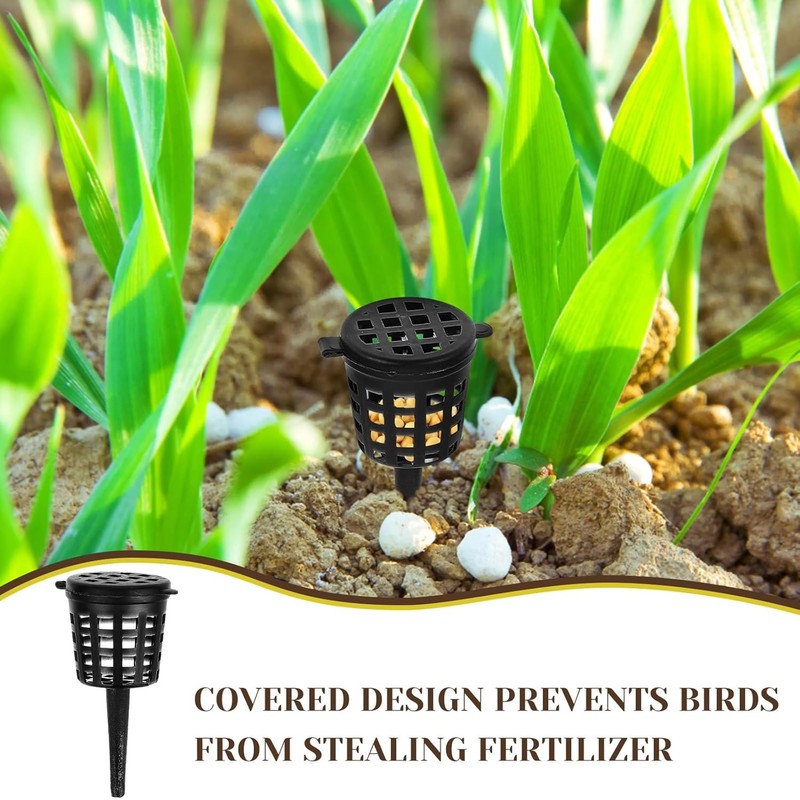 1000 Pcs Bonsai Fertilizer Baskets with Lid Portable Fertilizer Mesh Baskets Lot gallery