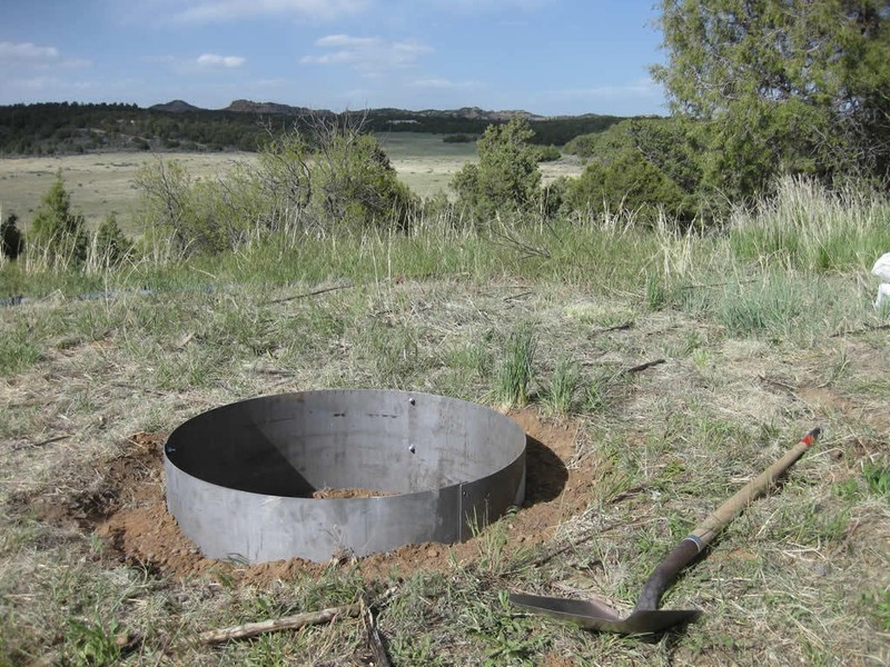 Fire Pit Liner Campfire Ring 40 Diameter x 16" Deep gallery