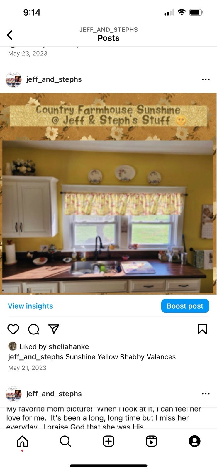 Yellow Shabby Pink Roses Valance Vintage Home Decor 42"W x 14"L Gift gallery