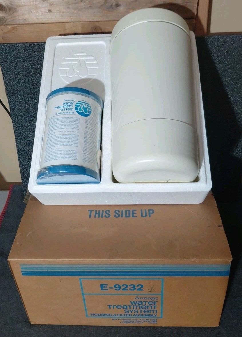 NEW Amway E-9232 Water Treatment System Housing & Filter Assembly E-9235 Filter gallery