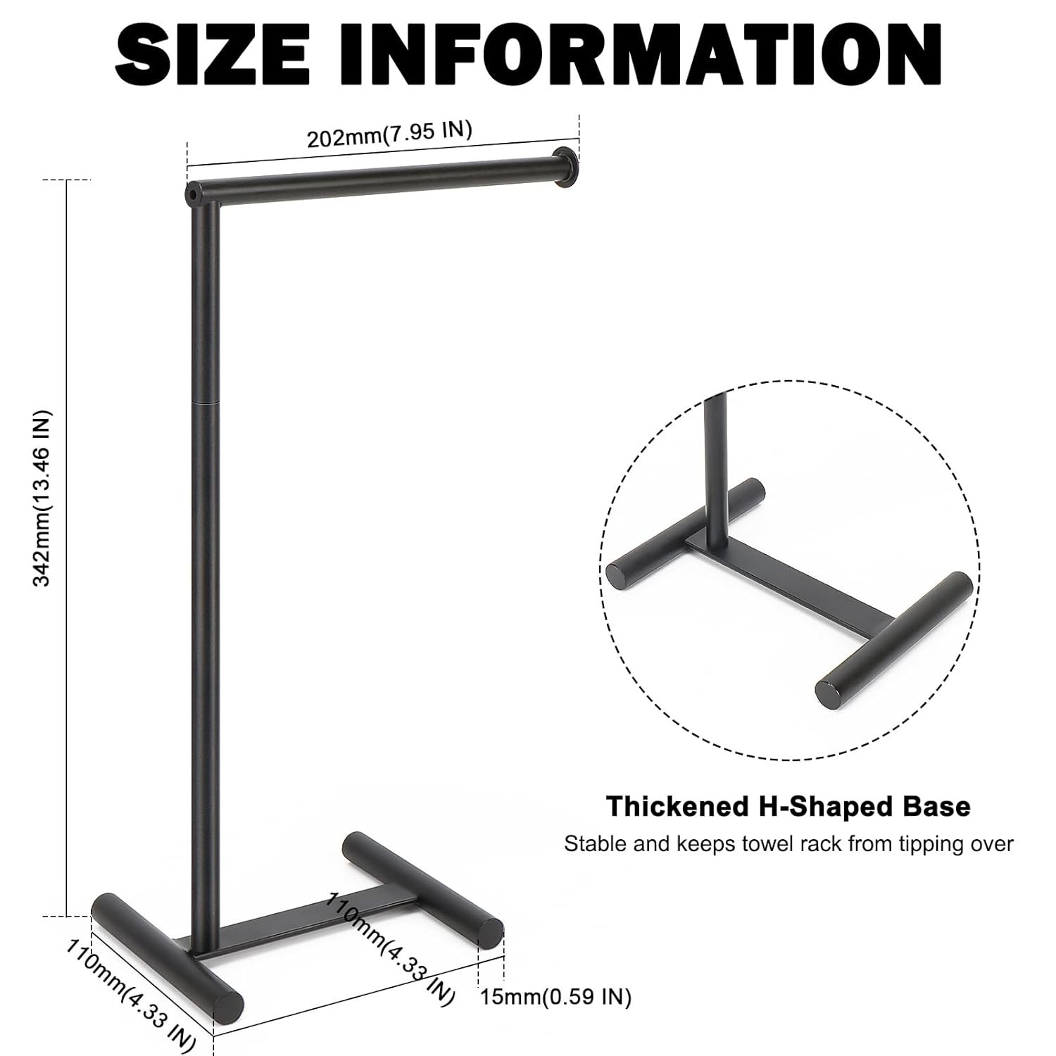 L Shape Metal Hand Towel Rack Holder Countertop Modern Kitchen Towel Stand gallery