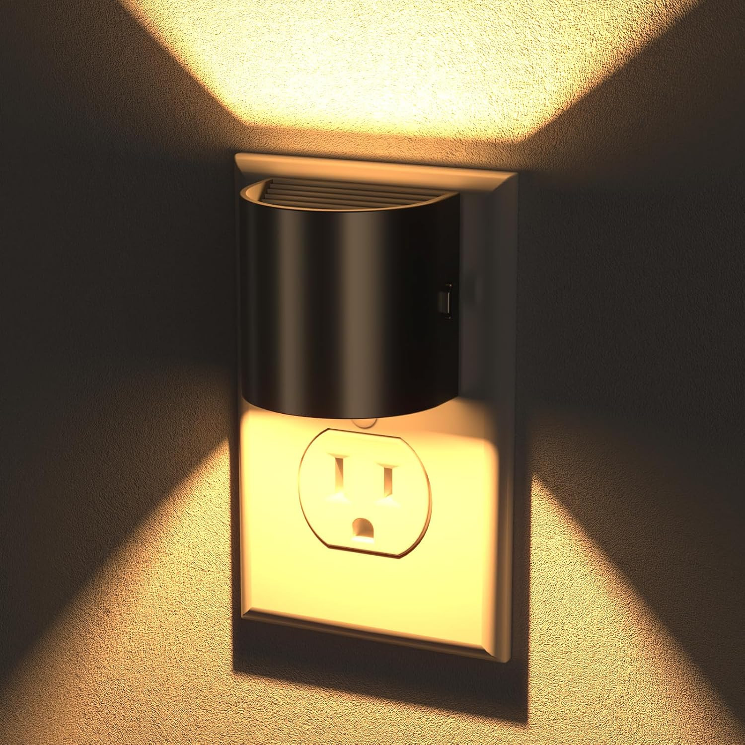 Night Lights Plug into Wall, LED Night Light 2 Pack, Soft Glow Night Lights with gallery