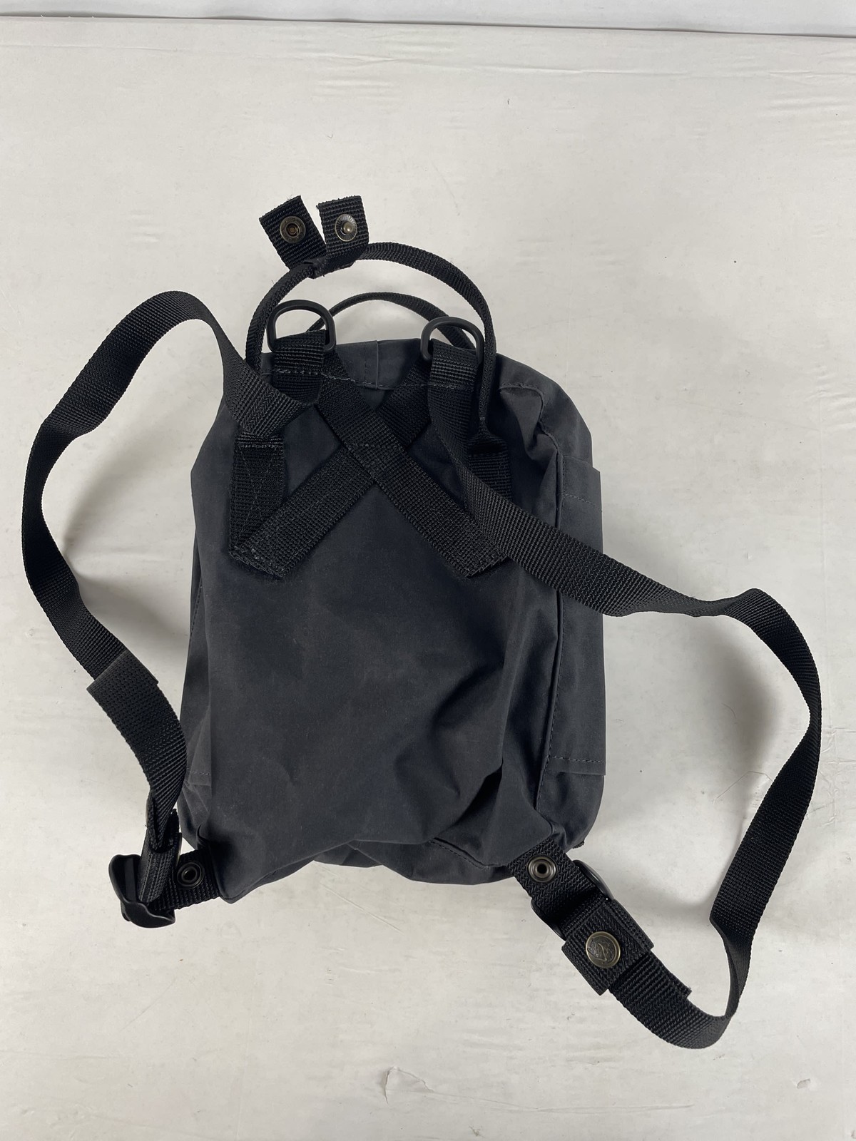 Open Box Fjallraven Kanken Mini Backpack, Black 3