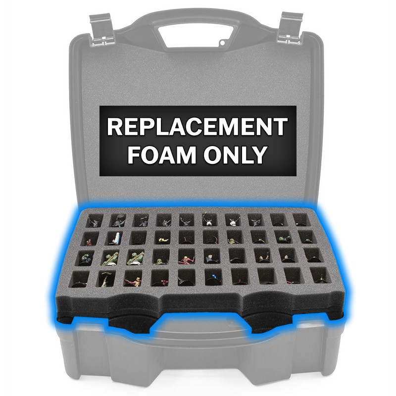 CASEMATIX Custom Replacement Foam for SDO16 Miniature Carrying Case - 3 Layers gallery