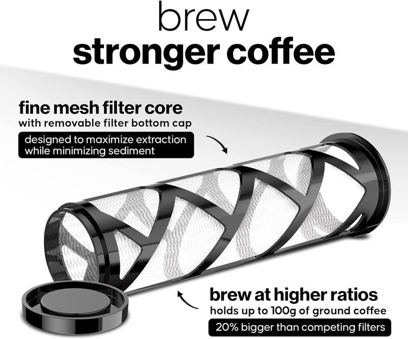 – Cold Brew Coffee Maker and Ice Tea Brewer, Borosilicate Glass Pit gallery