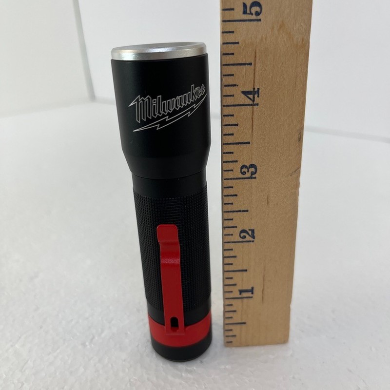 Milwaukee LED Flashlight AAA Battery Pocket Clip New Without Box gallery