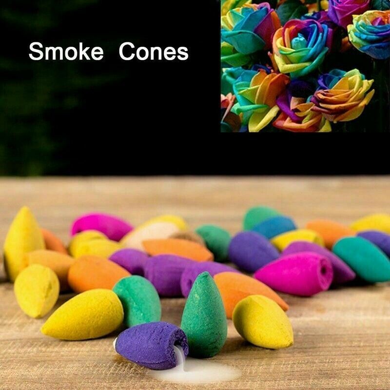 50Pcs Backflow Incense Cones Decor Handcrafted Look Home Gift gallery