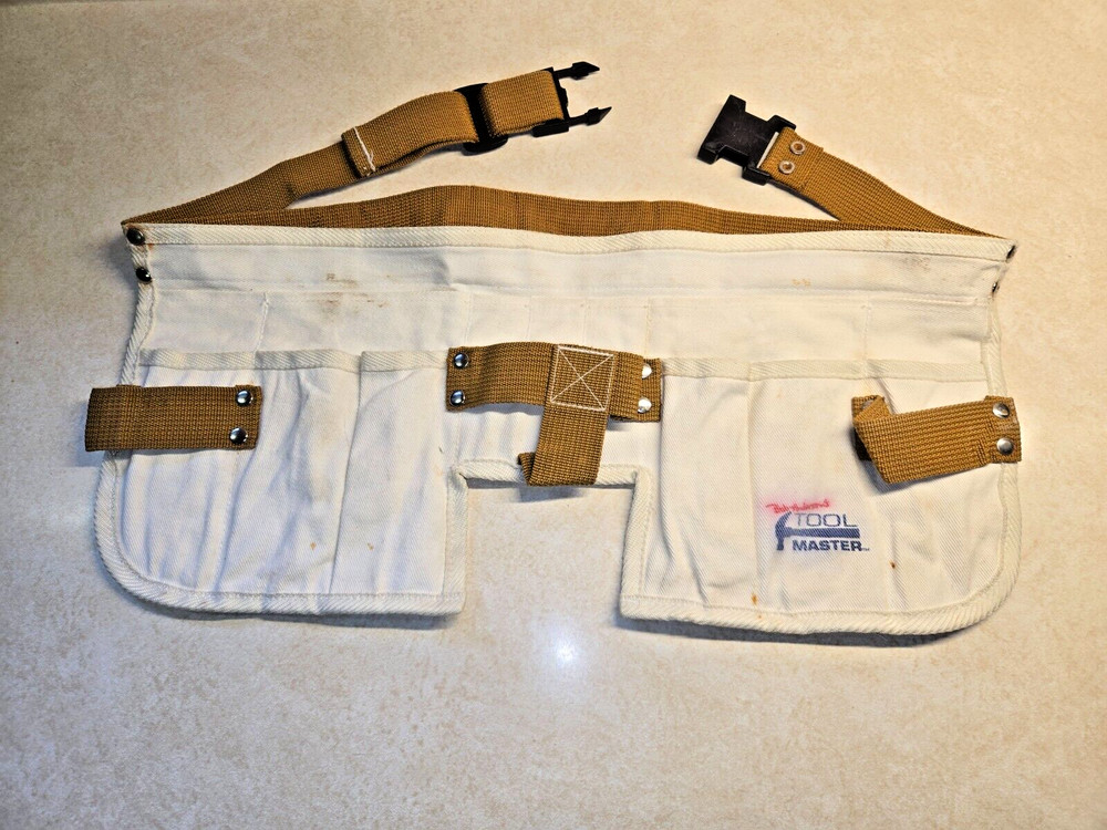 Bob Anderson's Tool Master, Canvas Tool Belt - for Women, Youth, (Narrow Waist)