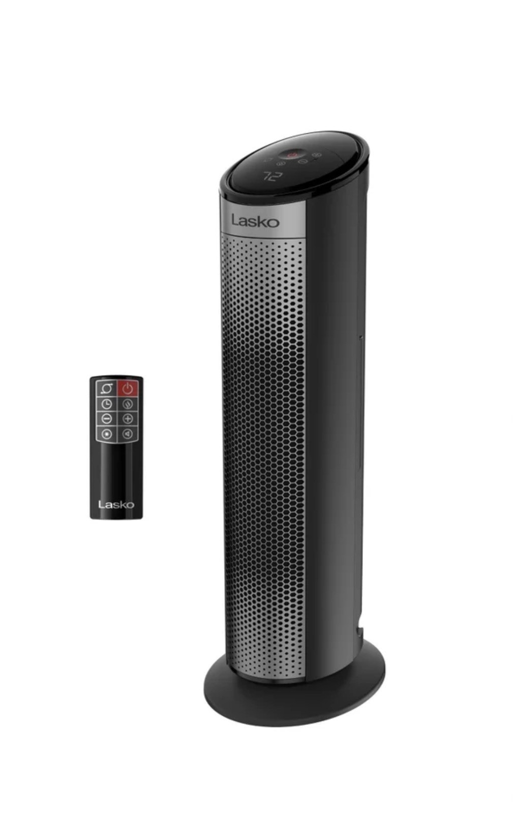 Lasko 1500W 22" Digital Ceramic Tower Space Heater with Child Lock & Remote gallery
