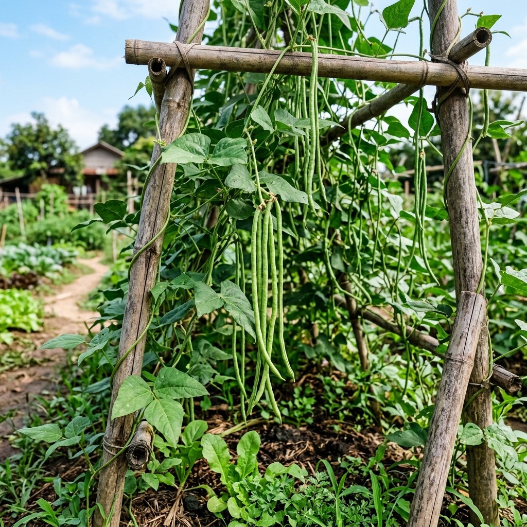 Long Bean Seeds 50 PCS | Vigna Bean Seeds for Balcony & Patio Planting gallery