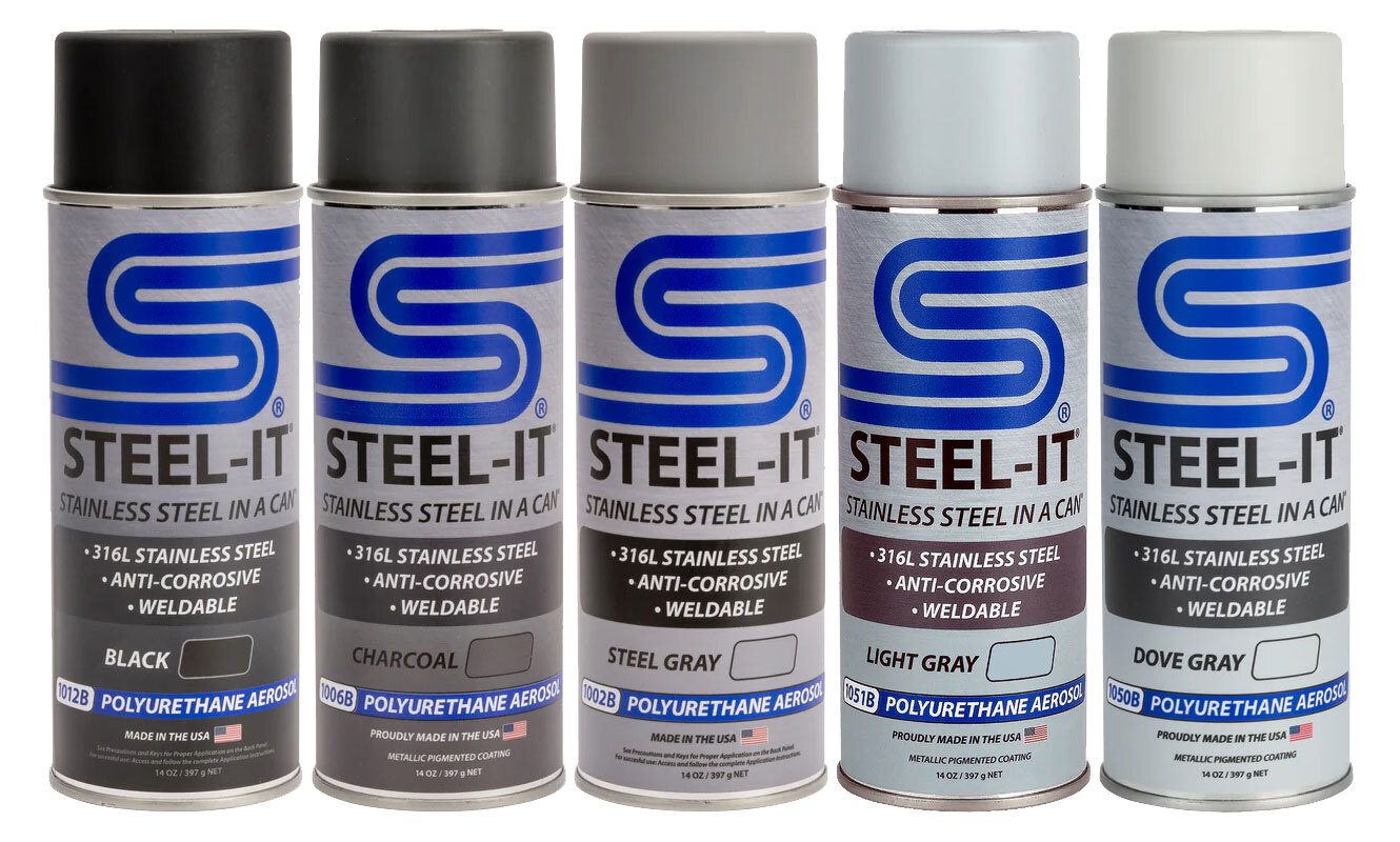 STEEL-IT Polyurethane Spray Can gallery