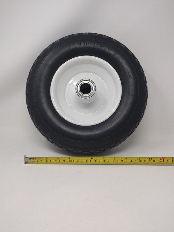 12" Flat Free Solid Polyurethane All-Purpose Tire for Trailer Dollies Hand gallery