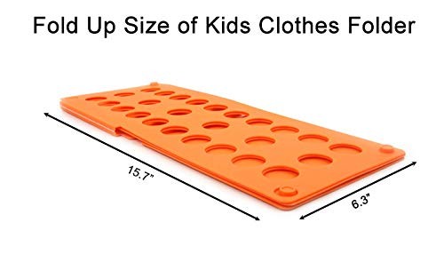 Clothes Folder Shirt Folding Board T-Shirt Folder Easy and Fast Flip Fold for... gallery