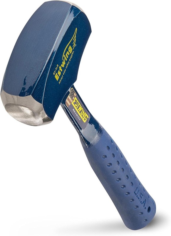 Drilling/Crack Hammer - 3-Pound Made Sledge Hammer with Forged Steel Constru... gallery