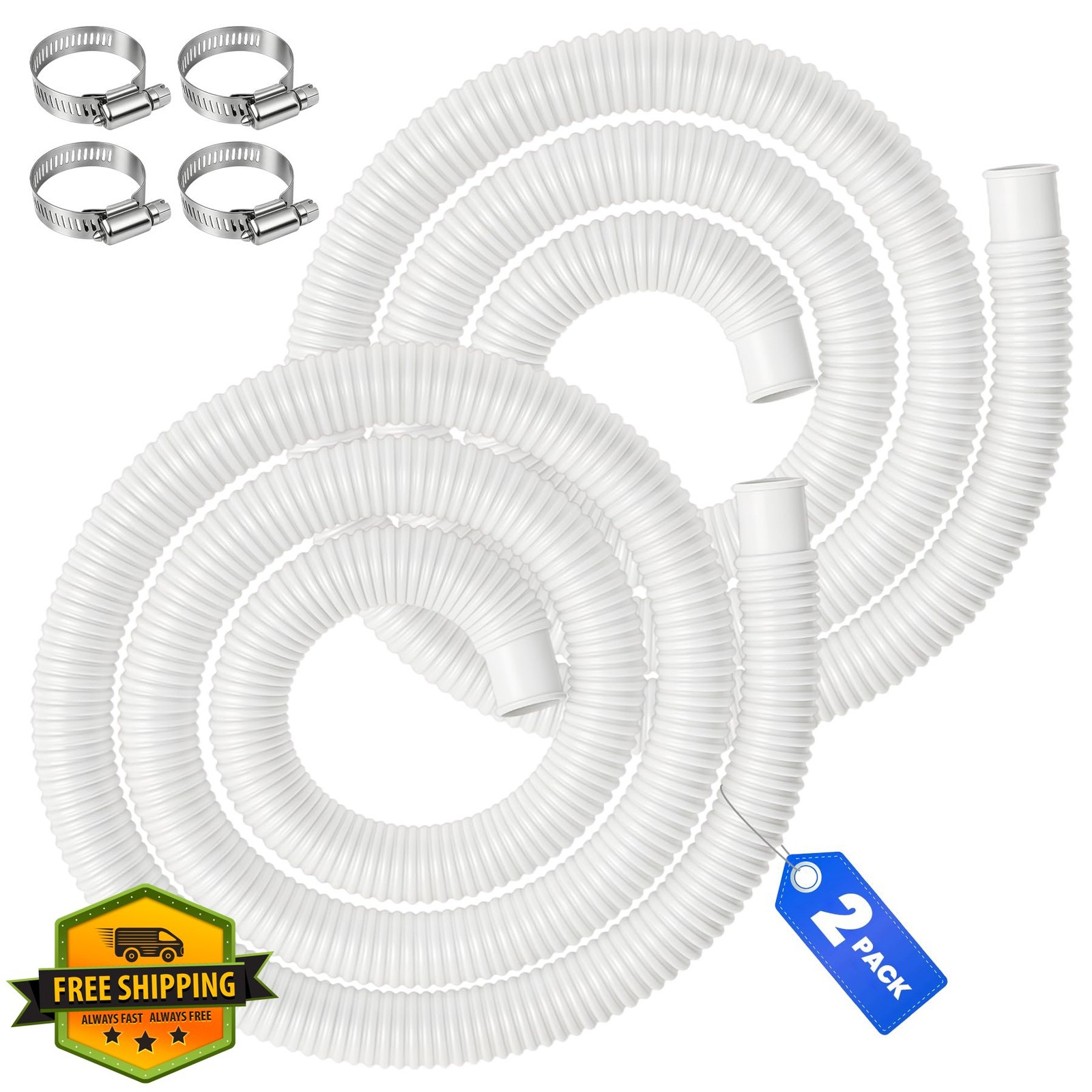 LuxBlue 2 Pcs 1.25" Pool Hose gallery