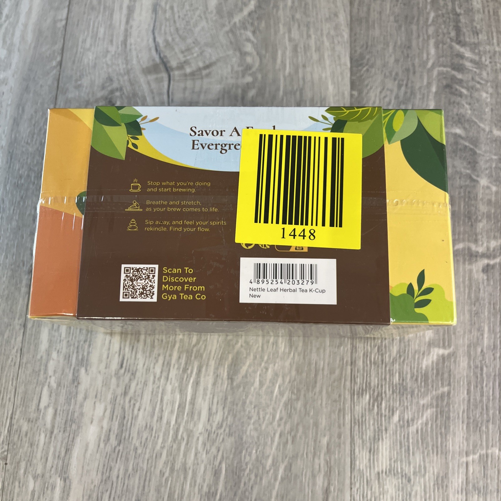 Gya Tea Co Nettle Leaf Herbal Tea 16 Pods BB 03/2027 gallery