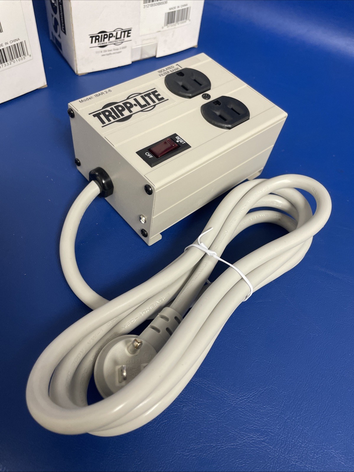 2X Tripp Lite ISOBAR2-6 Isobar 2 Outlet Surge Protector Power Strip. gallery