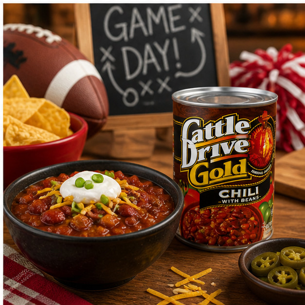 2-Pack Cattle Drive Beef Chili with Beans, 15 oz, 8 ct gallery