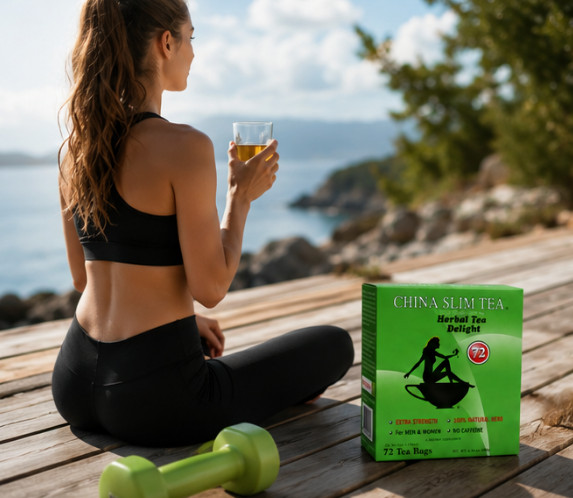 China Slim Tea Extra Strength Delight 72 Tea Bags - (Pack of 4) gallery