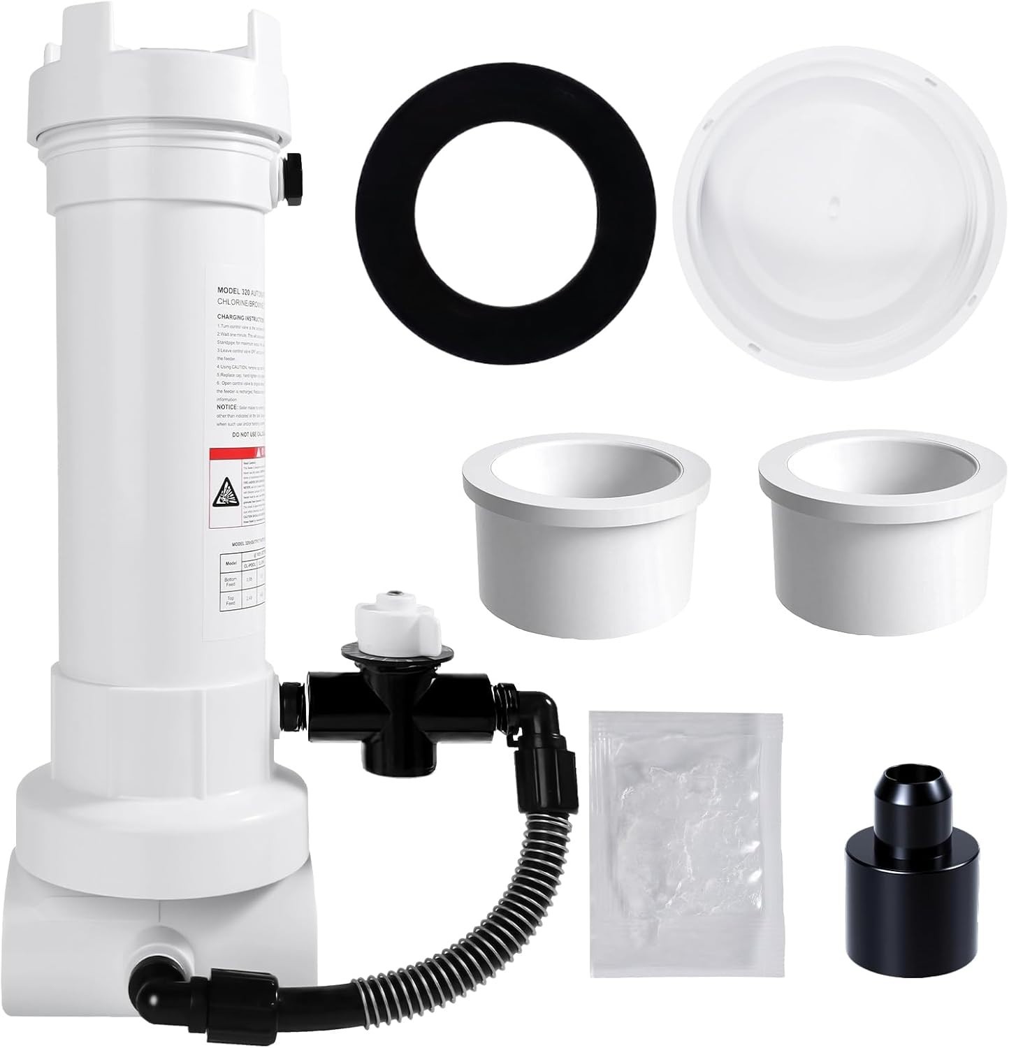 Pool Chlorinator 320 R171096 Automatic Chlorine Feeder Adjustable Flow Control gallery