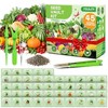 45 Vegetable Seeds Variety Pack - 17,000+ Non-GMO Heirloom for Planting Indoor gallery
