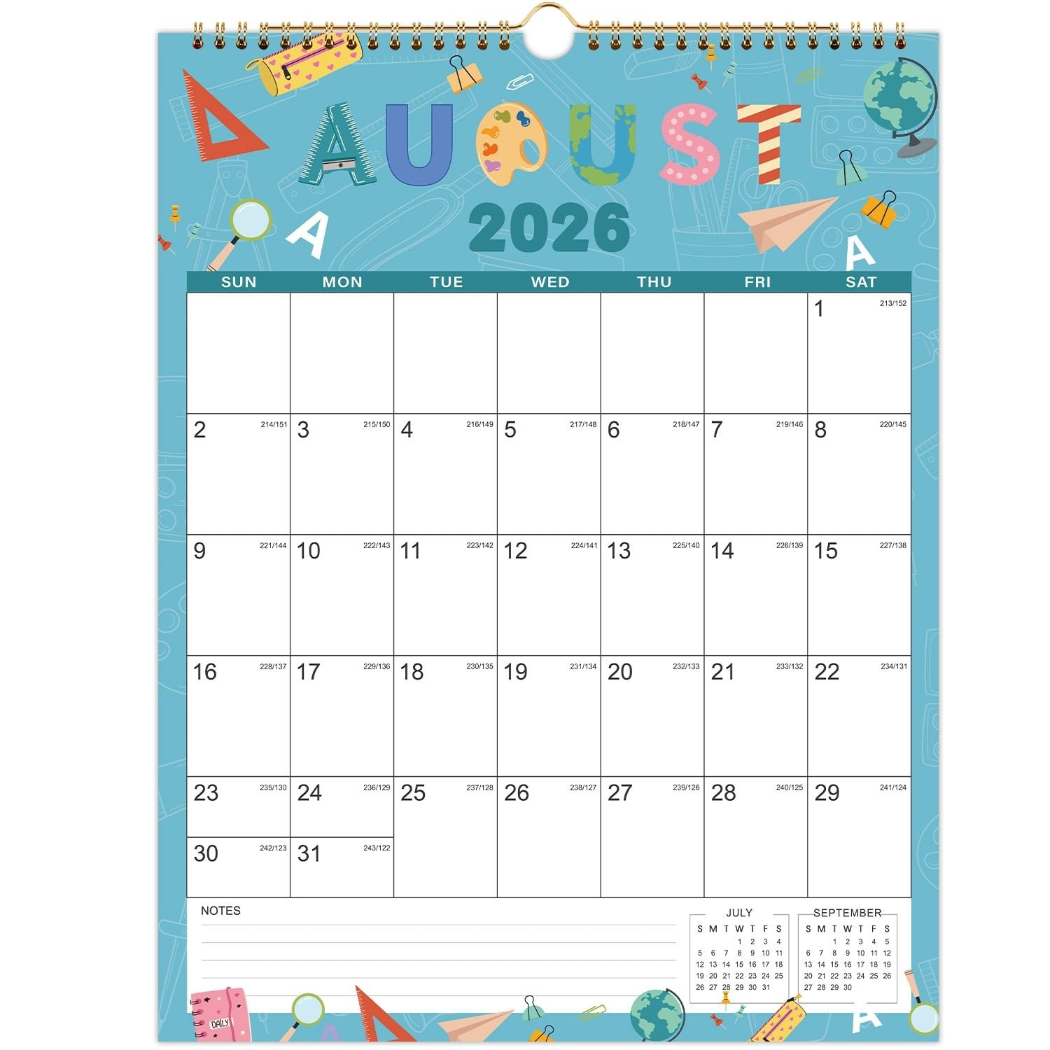Calendar 2026-2027 - Wall Calendar 2026-2027, Jul 2026 - Dec 2027, 18 Months ... gallery