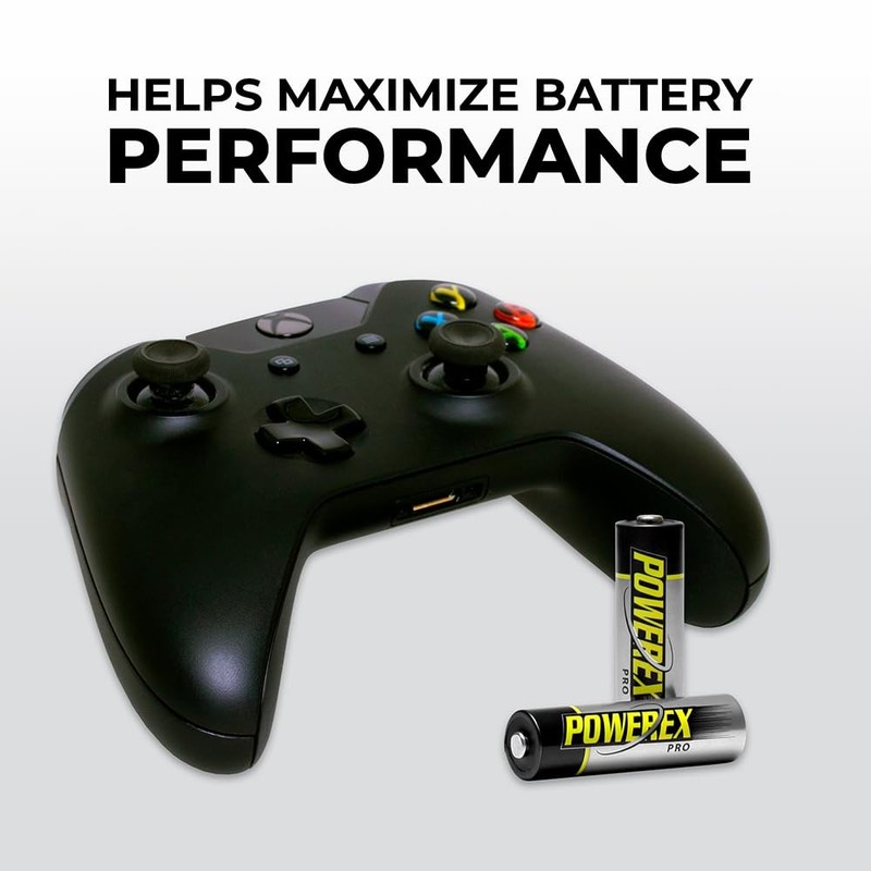 PRO High Capacity Rechargeable AA NiMH Batteries (1.2V, 2700mAh) - 8-Pack + B... gallery