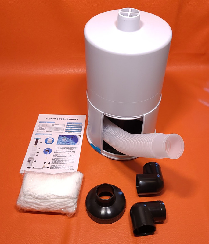 Automatic Surface Pool Skimmer Floating Debris Catcher For Above Ground Pools gallery