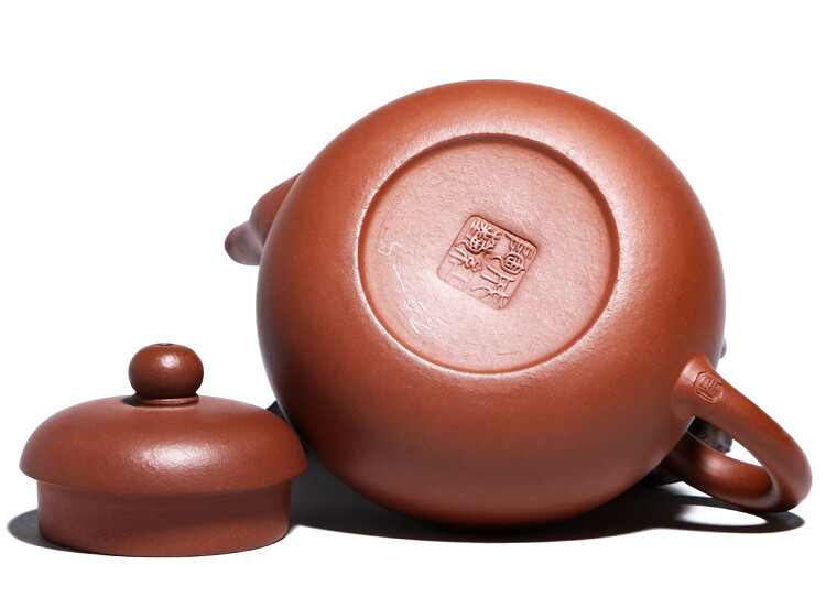 Chinese Tea Pot Siting Master Pot Solid Color Marked Real Yixing Zisha Clay Pots gallery
