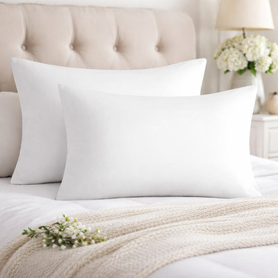 Standard Queen Size Pillowcase Set - 400 Thread Count, 100% Cotton Sateen, Set gallery