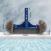 Pool Brush Head with Round Ends, 12.5'' High-Efficiency Pool Brush for Cleani... gallery