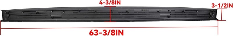Tailgate Molding Cap Compatible with 2009-2014 Ford F150 F-150 Replacement for gallery
