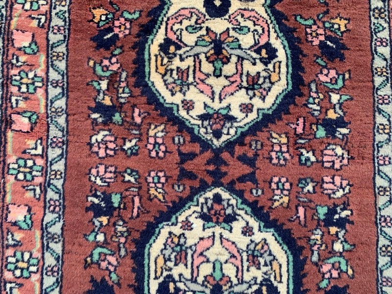 Vintage Afghan Runner,Kitchen Runner,Turkish Runner,Hand Knotted Runner,2x6 ft gallery