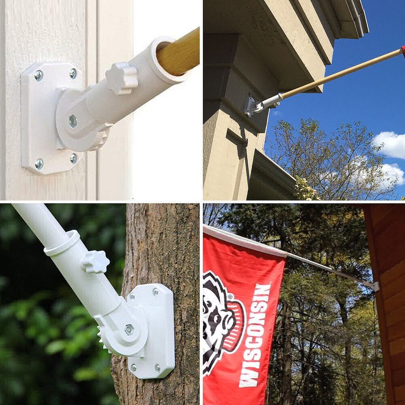 Adjustable Aluminum Flag Bracket gallery