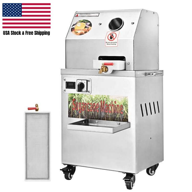 Electric Stainless Steel Juicer Sugar Cane Press Juicer Juice Machine Brand gallery