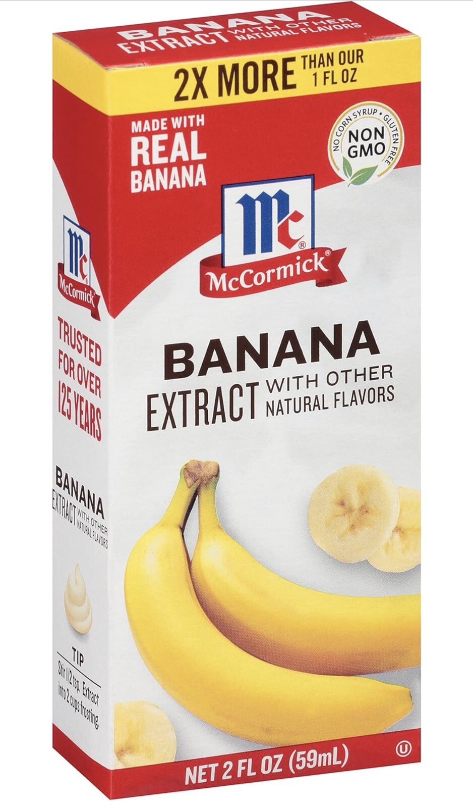 McCormick Banana Extract with Other Natural Flavors, 2 fl oz gallery