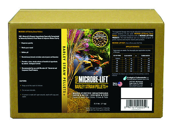 Microbe-Lift? Barley Straw Pellets PLUS Peat