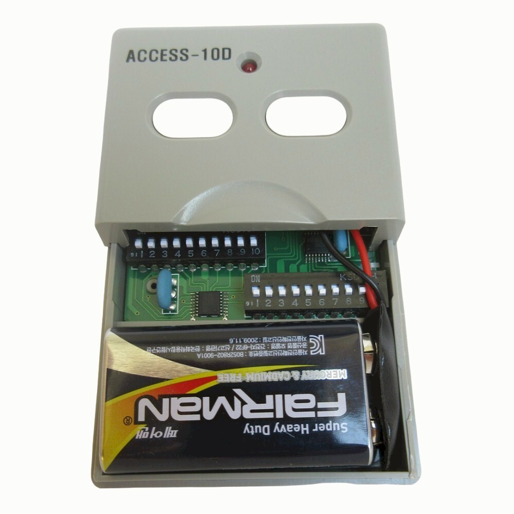 Access 10D 2-Button Visor Remote Multi-Code 4120 Digi-Code 5060 Compatible gallery
