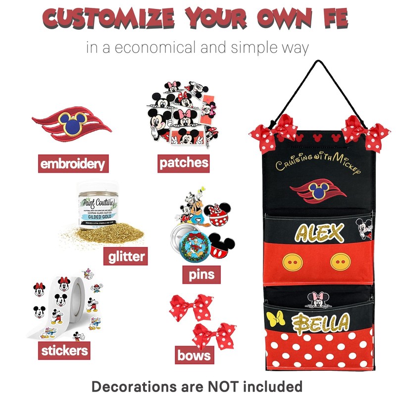2 Pocket Canvas Fish Extender - 10 Inch Width, Portable, Easily Customize, Ha... gallery