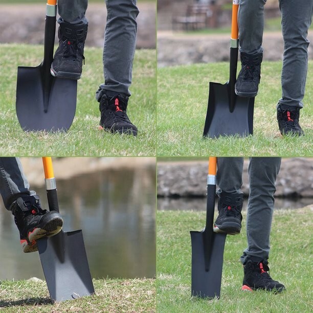 Ashmanonline Assorted Shovels – 41 Inches Long D Handle Grip, Shovels (4 Pcs) gallery