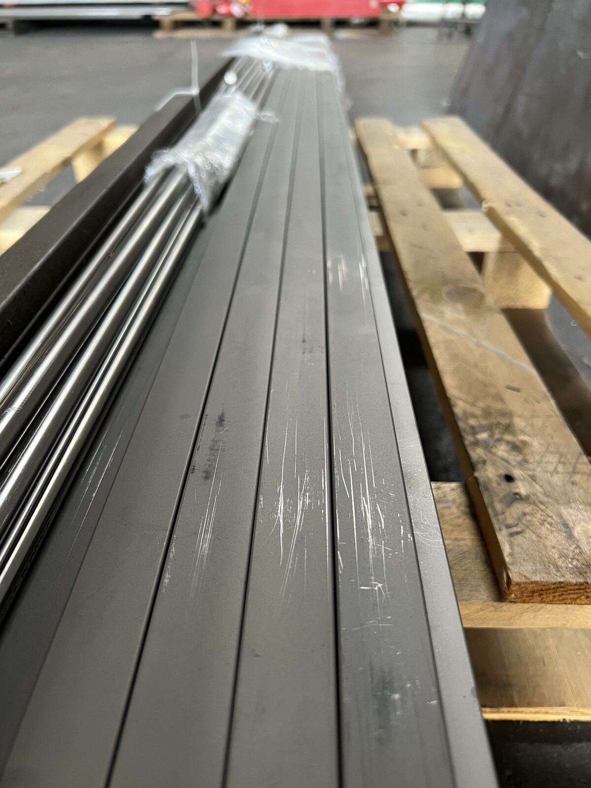.500" x 1" Inch Flat Titanium Round Bar 1 to 8" Long 6Al4V Mill Stock gallery