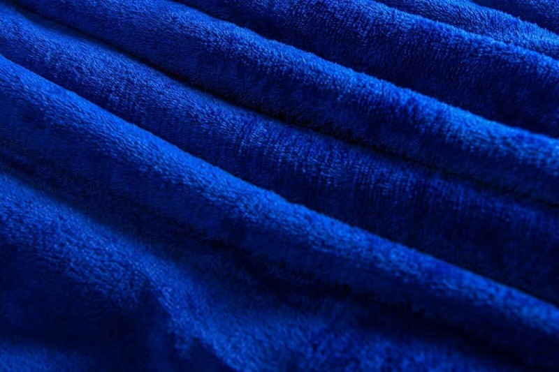 Warm Plum Sherpa Flannel Throw Super Soft Microfiber Reversible Fleece Blanket gallery