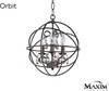 Maxim Lighting Orbit Oil Rubbed Bronze 3 light Crystal Chandelier - 25140OI gallery