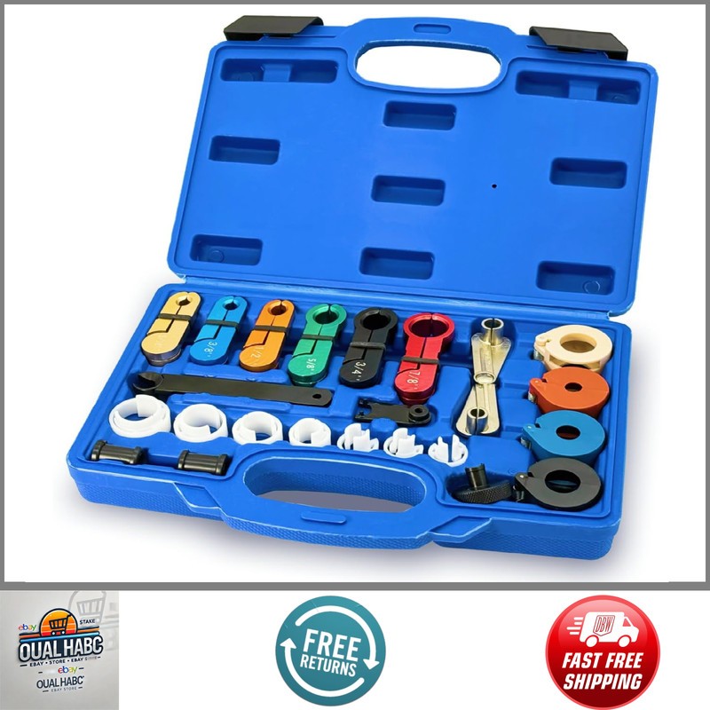 Master Quick Disconnect Tool Set 22pcs Fuel Line & AC Hose Removal Kit for Most gallery