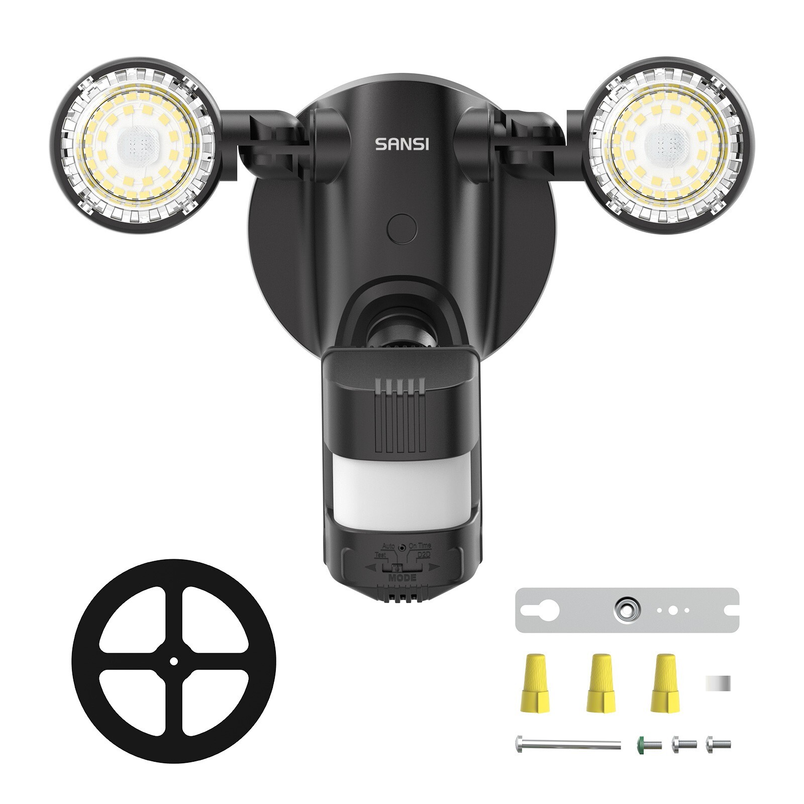 SANSI 25W 3000lm LED Security Lights Motion Sensor Lights Outdoor Floodlights gallery