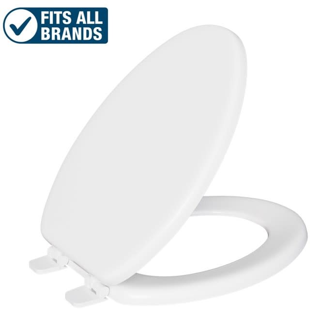 PROFLO PFTSWE2001 Elongated Closed-Front Toilet Seat and Lid - White gallery