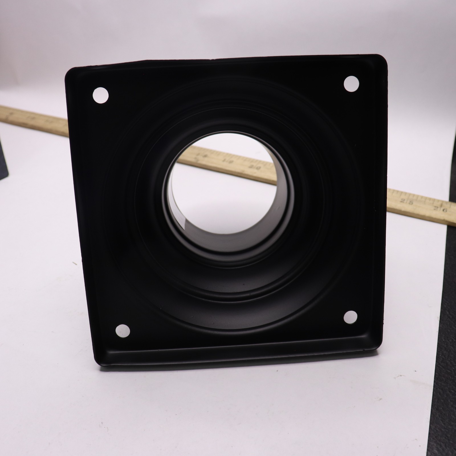 Square Pier Mount Base Black 6" 1007199966 for Outdoor Post Light Fixtures gallery