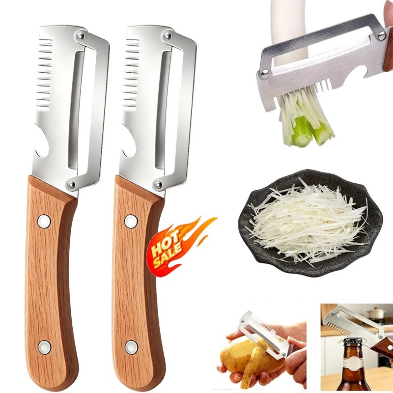 3 in 1 Multi-Functional Vegetable Peeler for Kitchen Stainless Steel Peeler gallery