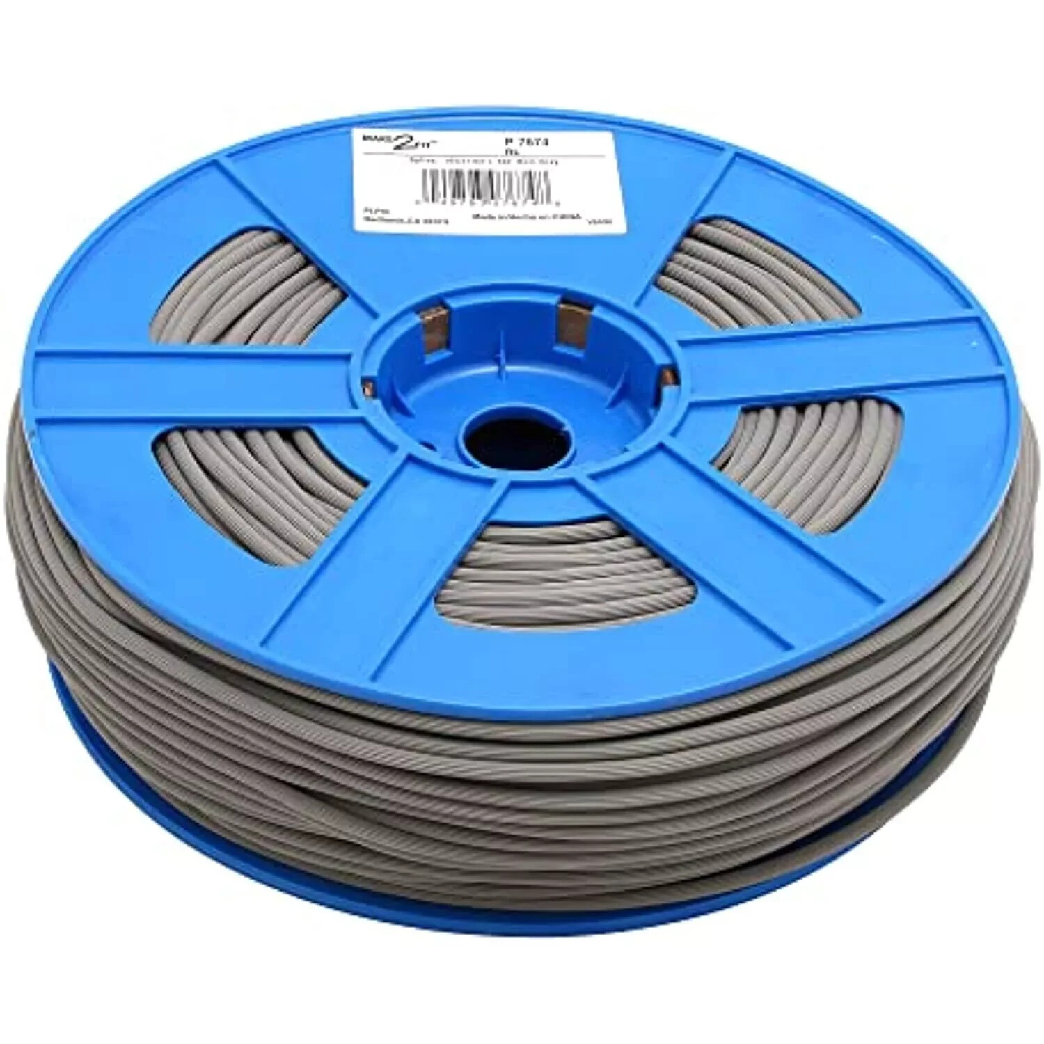 Prime-Line P 7674 Screen Retainer Spline, .165-in(11/64-in), 500-ft Roll, Gray gallery